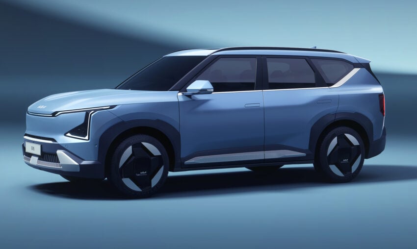 Kia EV5 全球首发, 定位比 EV6/EV9 入门, 新世代家族设计 231583