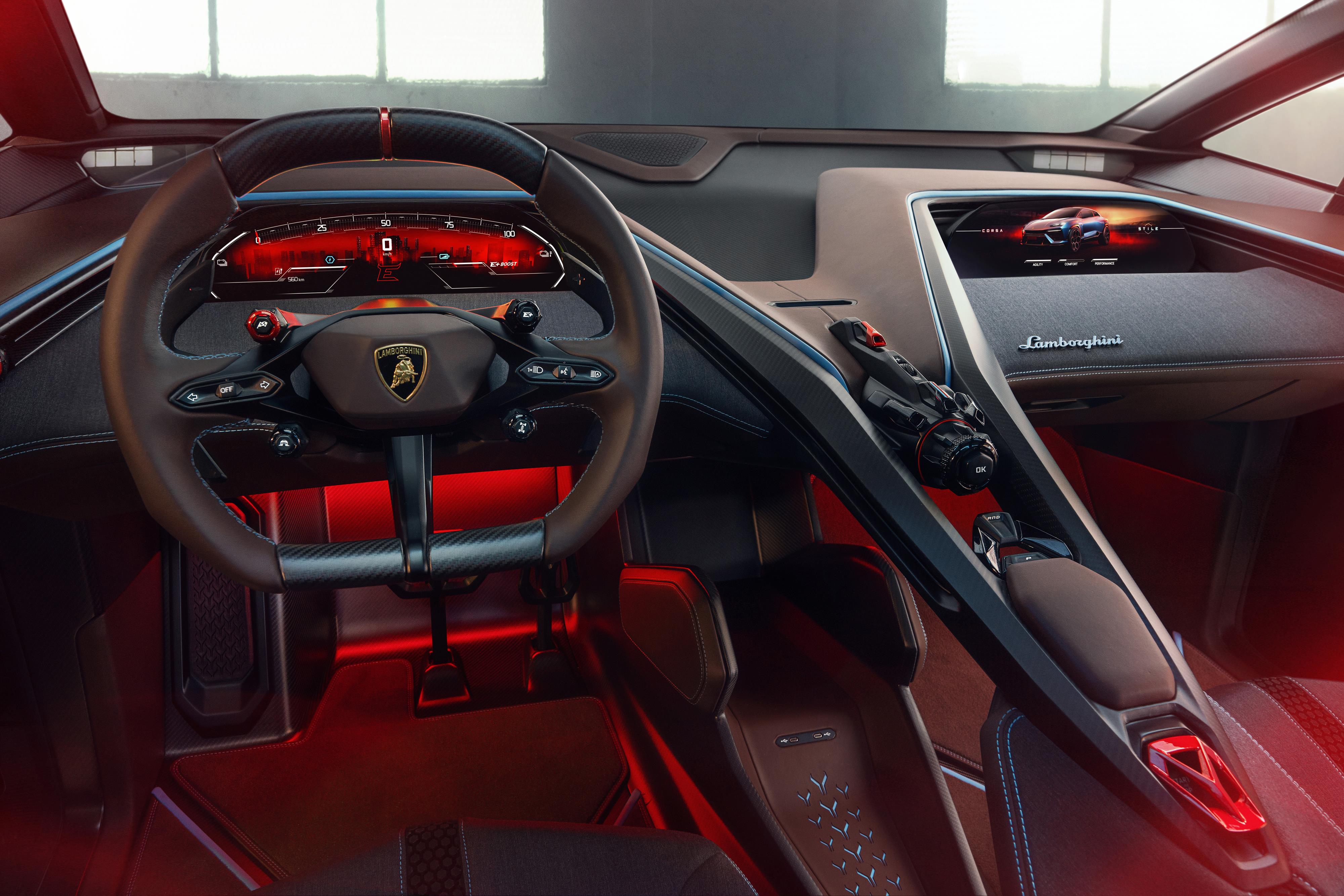 Lamborghini Lanzador 电动概念车亮相，2028年量产！2+2 座椅布局 Ultra GT，搭双马达或可输出1,360 PS马力