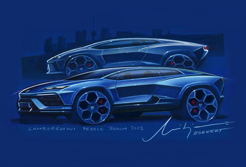 Lamborghini Lanzador 电动概念车亮相，2028年量产！2+2 座椅布局 Ultra GT，搭双马达或可输出1,360 PS马力 230511