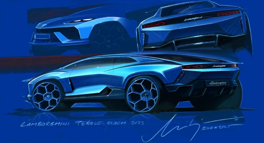 Lamborghini Lanzador 电动概念车亮相，2028年量产！2+2 座椅布局 Ultra GT，搭双马达或可输出1,360 PS马力 230519