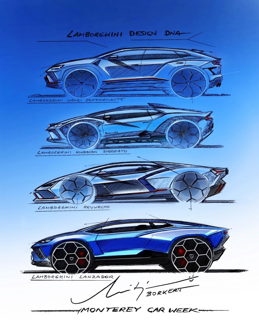 Lamborghini Lanzador 电动概念车亮相，2028年量产！2+2 座椅布局 Ultra GT，搭双马达或可输出1,360 PS马力 230520