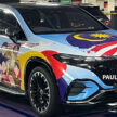 Mercedes-EQS SUV 身披国庆涂装现身KLCC, 即将来马?