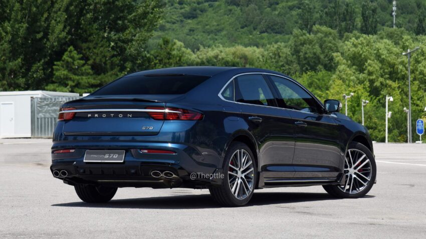 Perdana 后继车款? 基于吉利星瑞, Proton S70 假想图曝光 231727
