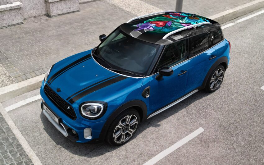 MINI Countryman Roof Art Edition 限量版本地开售, 车顶有本地艺术家特创彩色花卉图案, 正式售价从25.5万令吉起 233985