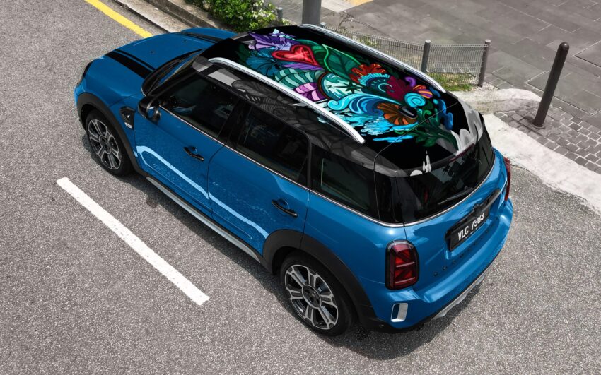 MINI Countryman Roof Art Edition 限量版本地开售, 车顶有本地艺术家特创彩色花卉图案, 正式售价从25.5万令吉起 233986