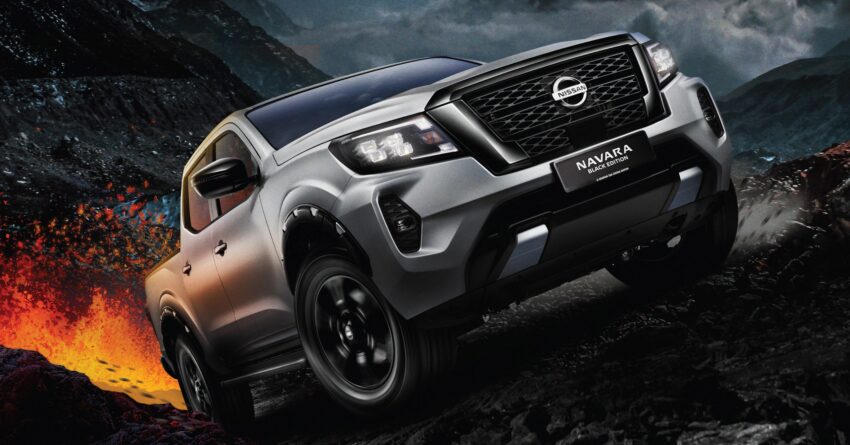 Nissan Navara Black Edition 发表, 外观黑化运动感更强烈, 本月订购 Navara V 或 Navara VL 可免费获得此套件 233031