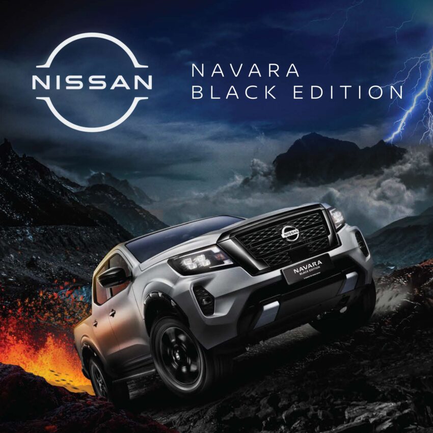 Nissan Navara Black Edition 发表, 外观黑化运动感更强烈, 本月订购 Navara V 或 Navara VL 可免费获得此套件 233037