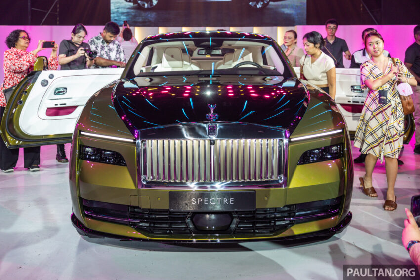 Rolls Royce Spectre 本地面市！劳斯莱斯首款纯电双门四座轿跑, 584 hp / 900 Nm, 580公里续航；净车价200万令吉 232579