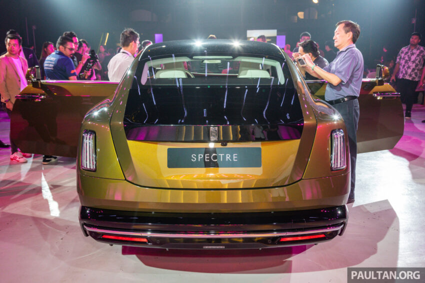 Rolls Royce Spectre 本地面市！劳斯莱斯首款纯电双门四座轿跑, 584 hp / 900 Nm, 580公里续航；净车价200万令吉 232580