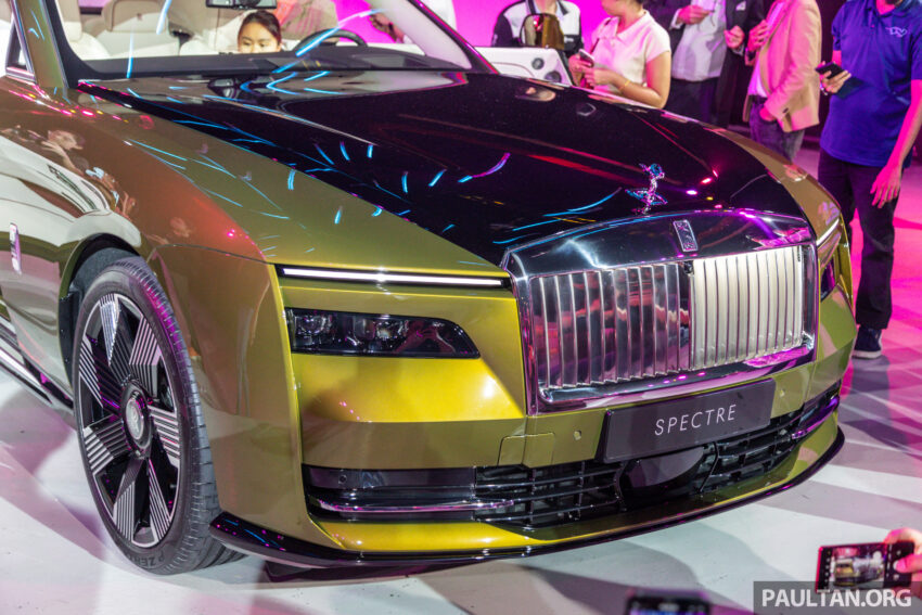Rolls Royce Spectre 本地面市！劳斯莱斯首款纯电双门四座轿跑, 584 hp / 900 Nm, 580公里续航；净车价200万令吉 232581