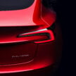 小改款 Tesla Model 3 首发登场！全球同步开卖，大马售RM189k起！提供两种版本可选，预料最快2023年底交付