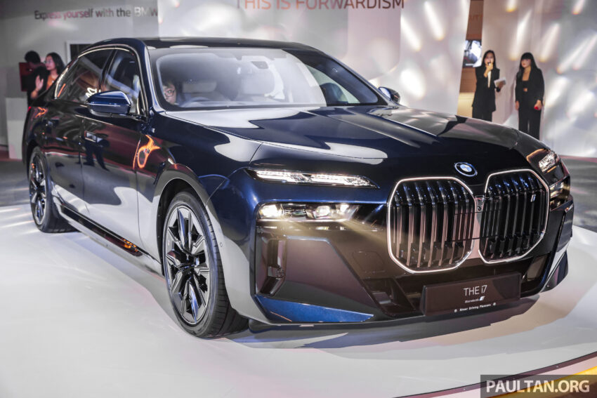 BMW i7 xDrive60 M Sport 亮相House of Forwardism活动, 625公里续航, 4.7秒破百, 34分钟充电80%, 从70.7万起 233405