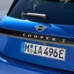 全新第五代 MINI Cooper 首发登场！提供 E，SE 两种纯电动版本；最大输出功率达218 PS马力，402公里续航里程