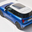 全新第五代 MINI Cooper 首发登场！提供 E，SE 两种纯电动版本；最大输出功率达218 PS马力，402公里续航里程
