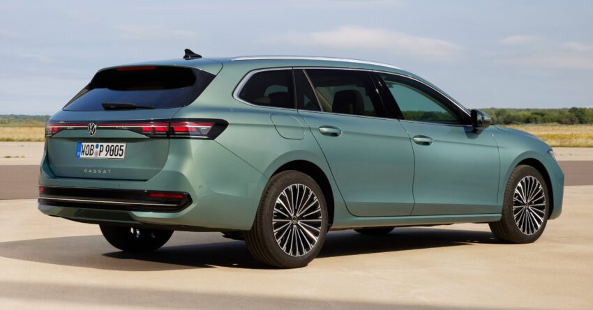 2024 Volkswagen Passat 第九代大改款面世, 只剩Wagon车型, 不再有Sedan, PHEV版拥有100公里纯电续航里程 232459