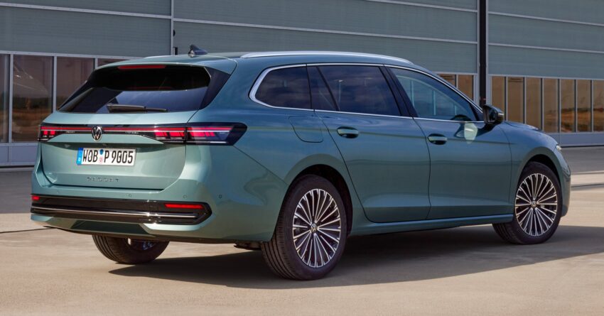 2024 Volkswagen Passat 第九代大改款面世, 只剩Wagon车型, 不再有Sedan, PHEV版拥有100公里纯电续航里程 232451