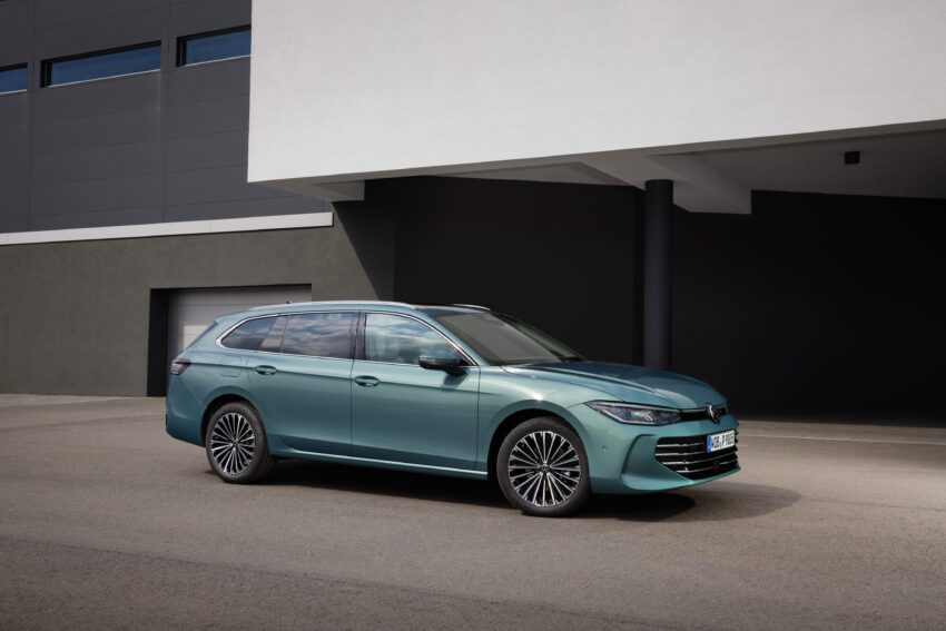 2024 Volkswagen Passat 第九代大改款面世, 只剩Wagon车型, 不再有Sedan, PHEV版拥有100公里纯电续航里程 232452