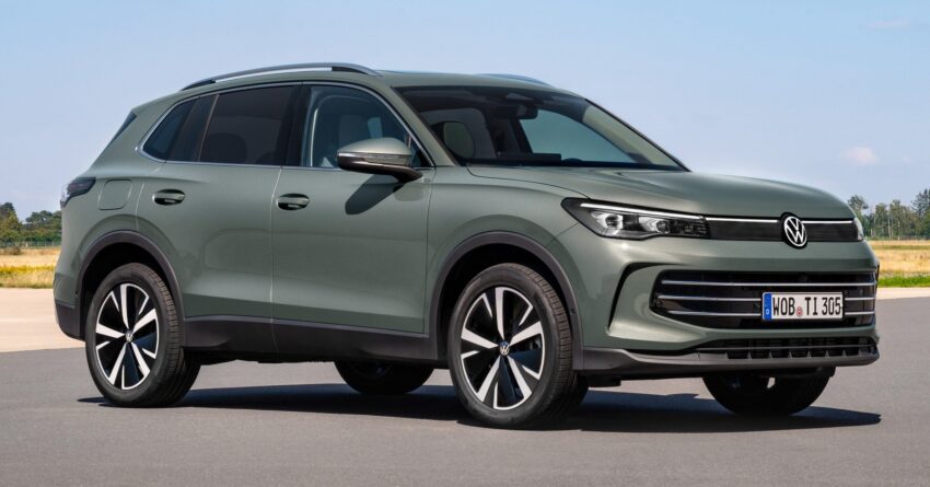 2024 Volkswagen Tiguan 大改款面世, 全新底盘+内外进化 233668