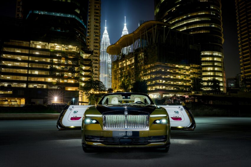 Rolls Royce Spectre 本地面市！劳斯莱斯首款纯电双门四座轿跑, 584 hp / 900 Nm, 580公里续航；净车价200万令吉 232560