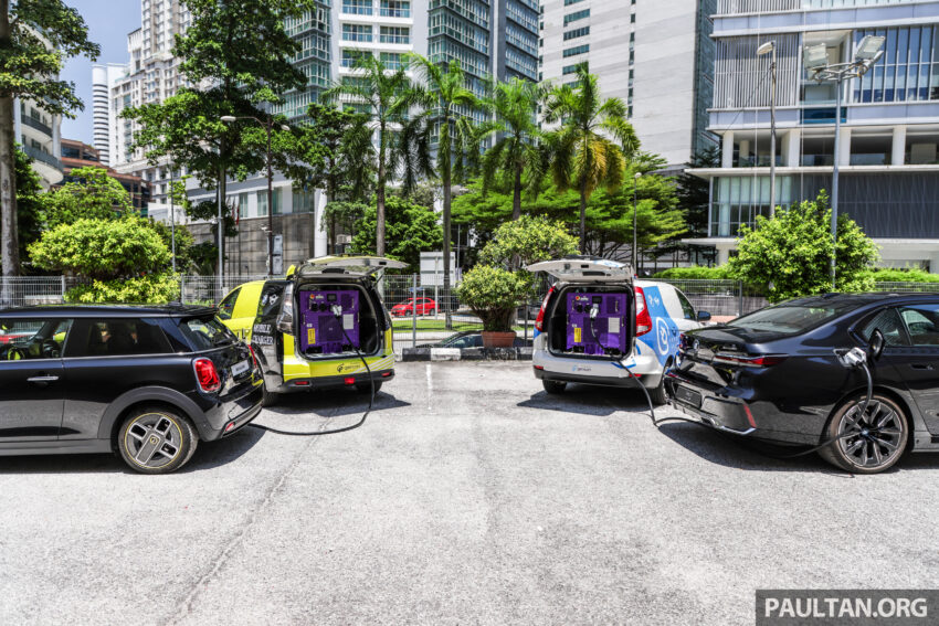 Gentari 与 BMW Malaysia 合作推出 Charge Go 流动充电车；采用 Proton Exora 改造，支持DC快充，今年备好4台 233499