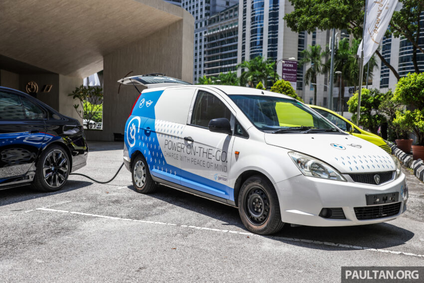 Gentari 与 BMW Malaysia 合作推出 Charge Go 流动充电车；采用 Proton Exora 改造，支持DC快充，今年备好4台 233500