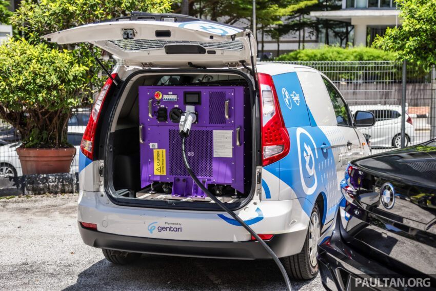 Gentari 与 BMW Malaysia 合作推出 Charge Go 流动充电车；采用 Proton Exora 改造，支持DC快充，今年备好4台 233503
