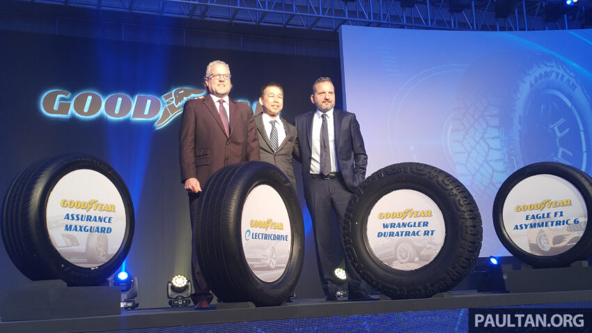 Goodyear 配合品牌125周年一口气于本地发布四款新轮胎, Goodyear Assurance MaxGuard, Eagle F1 Asymmetric 6, Wrangler DuraTrac RT 与主打EV的 ElectricDrive 233260