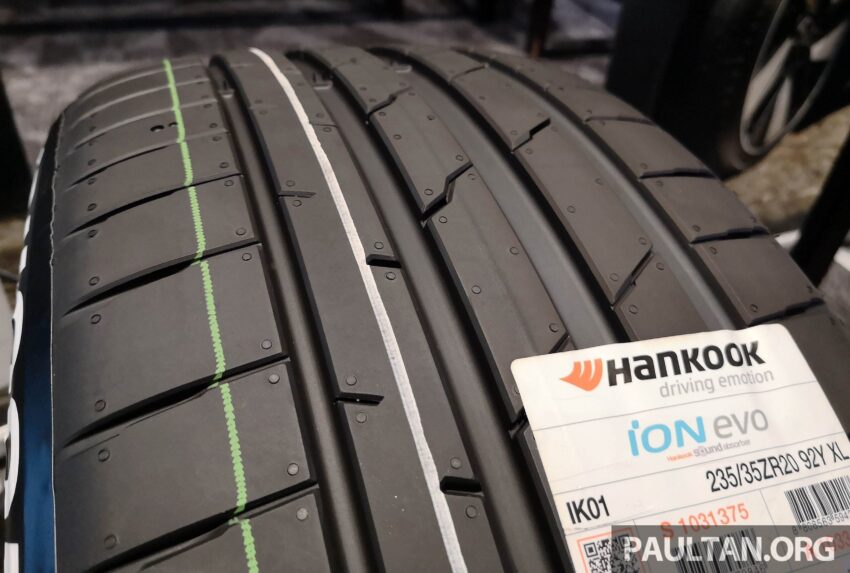 Hankook 发布 iON evo 与 iON evo SUV 系列轮胎, 专为EV纯电动车而研发, 提升续航, 降低噪音, 弯道稳定性更佳 233736