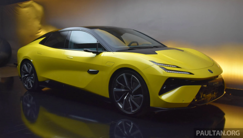 定位 Hyper GT，四门电动跑房 Lotus Emeya 全球首发登场！可输出905 hp、985 Nm，2.78秒破百；600公里续航 233000