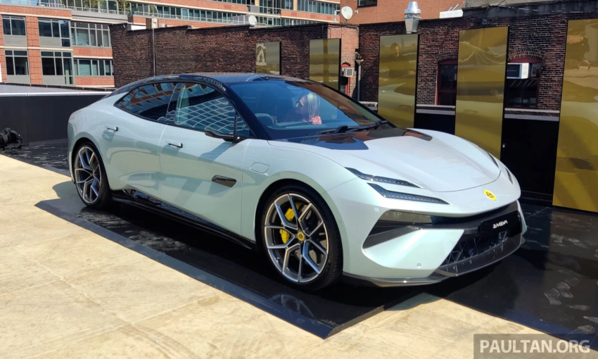 定位 Hyper GT，四门电动跑房 Lotus Emeya 全球首发登场！可输出905 hp、985 Nm，2.78秒破百；600公里续航 233006