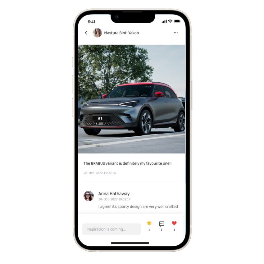 smart 推出 Hello 手机应用程序, 可直接预约保养维修, 遥控车辆部份功能, 查看电量与充电状态, 查询公共充电桩资讯 233298