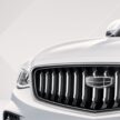 2024 Proton X70 小改款本地测试被拍, 基于2022吉利博越小改款进行改造, 车头造型变化幅度较大, 荧幕或有升级