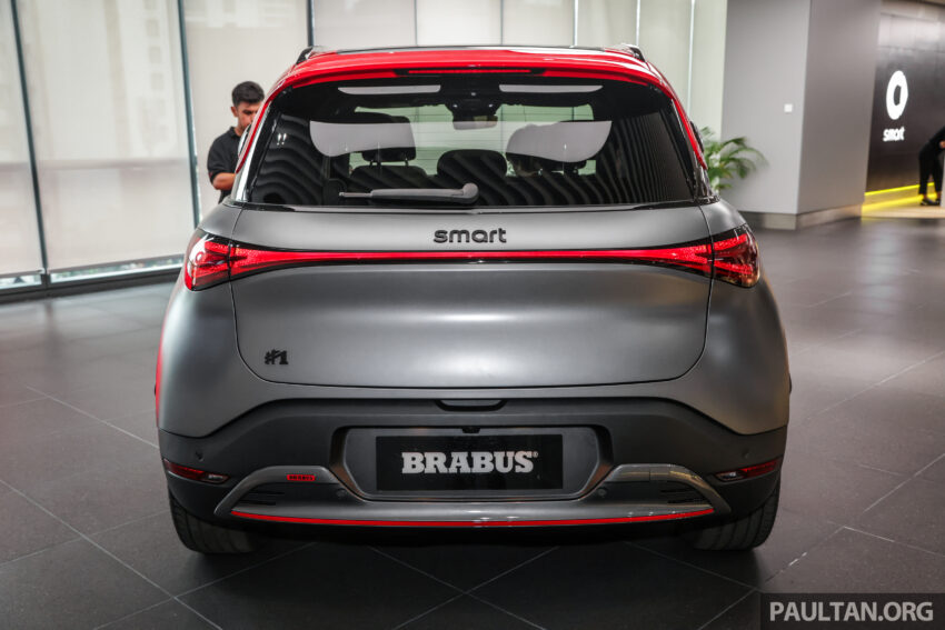 smart #1 Brabus 本地公开预览，完整规格配备揭晓！主打高性能，搭载双马达最大输出428 PS / 543 Nm，3.7秒破百 234426