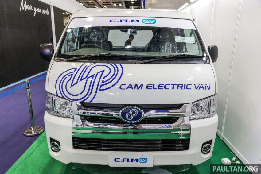 CAM EA4 电动货车本地首发亮相, 续航里程可达400公里 234578