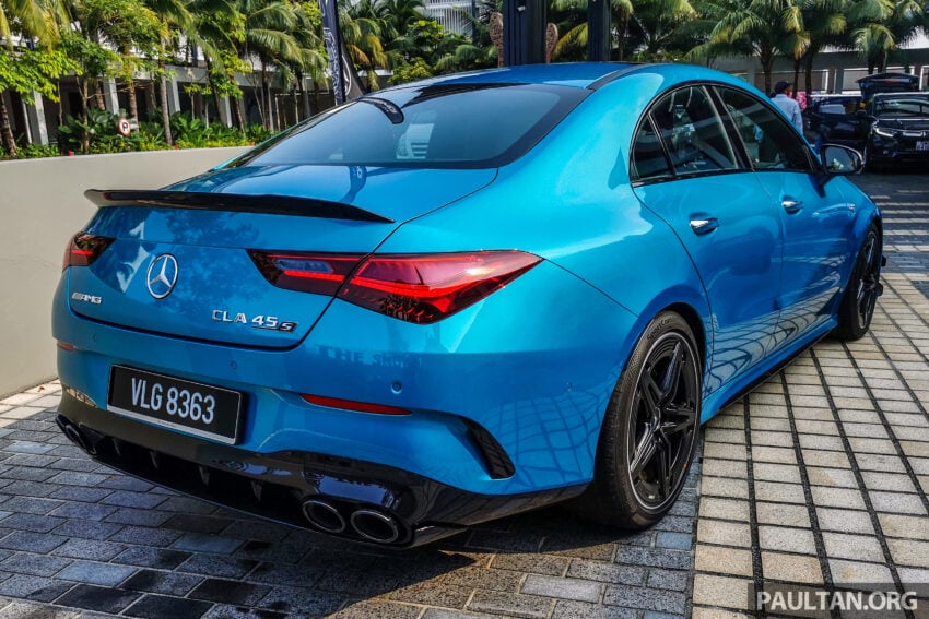 图集：2023 Mercedes-AMG CLA45S 4Matic+ 小改款实拍！新增 Street Style Edition 特仕版，售价从RM528k起 234823