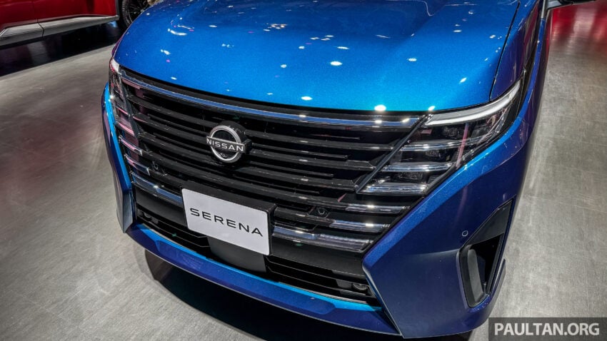 全新第六代大改款 Nissan Serena 亮相东京车展, 有2.0NA与1.4 e-Power Hybrid油电可选, 今年3月曾现身云顶测试 237649