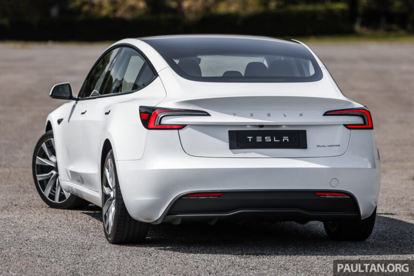 图集：2023 Tesla Model 3 Long Range，售价RM218k起 236991