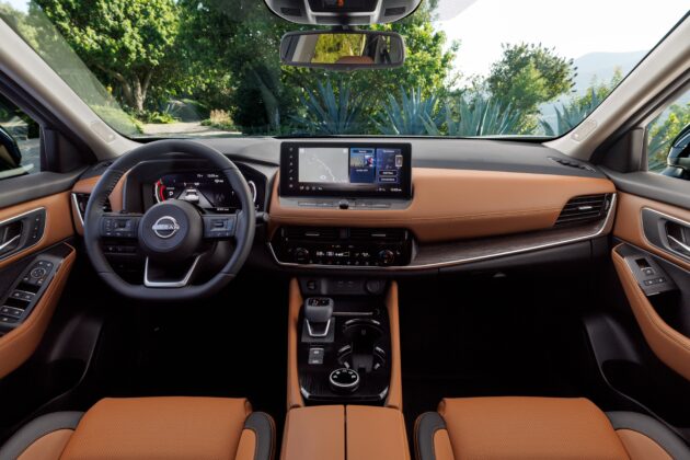 2024 Nissan X-Trail 小改款北美首发, 内建Google系统