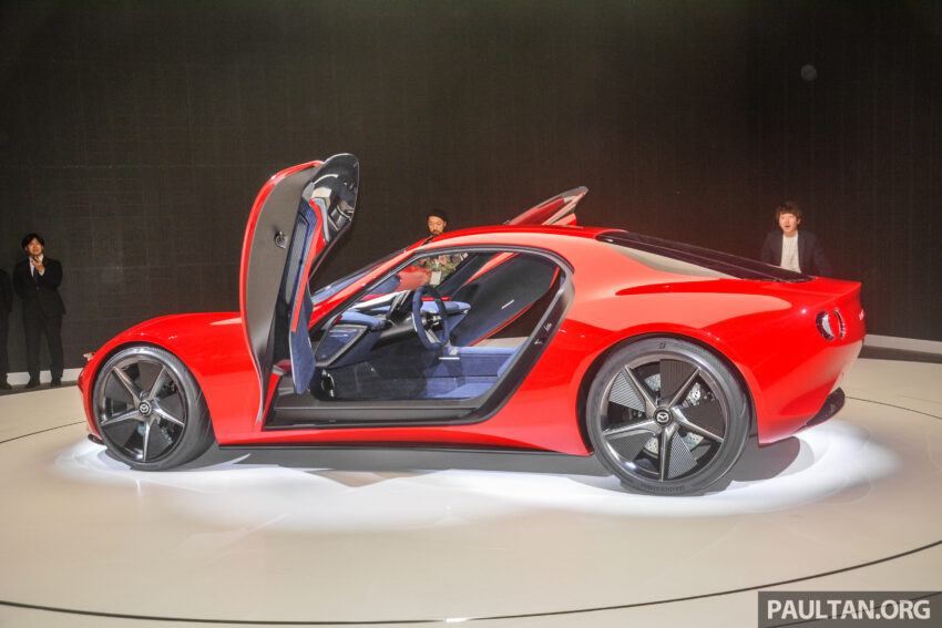 2023东京车展：Mazda Iconic SP 双门概念跑车首发！RX-7 的继任者？搭载双转子技术电动系统，可输出370 PS马力 237225