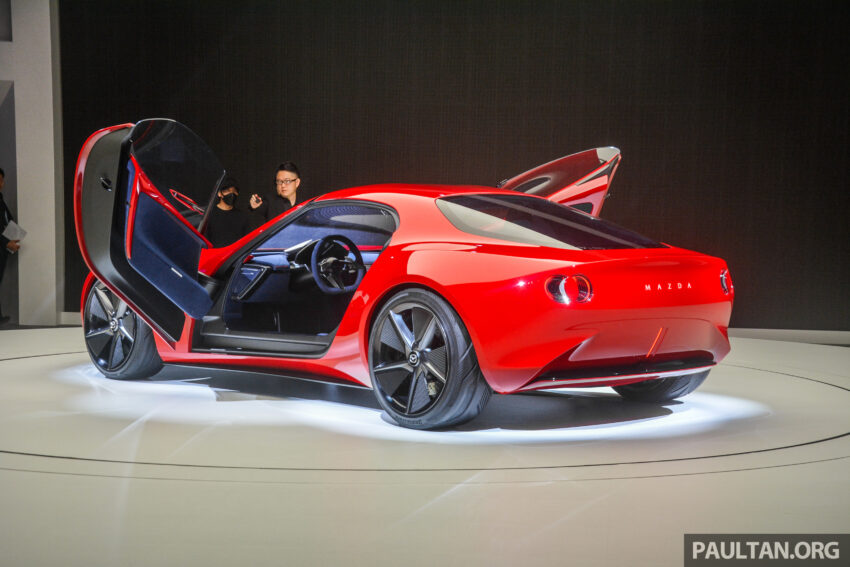 2023东京车展：Mazda Iconic SP 双门概念跑车首发！RX-7 的继任者？搭载双转子技术电动系统，可输出370 PS马力 237226