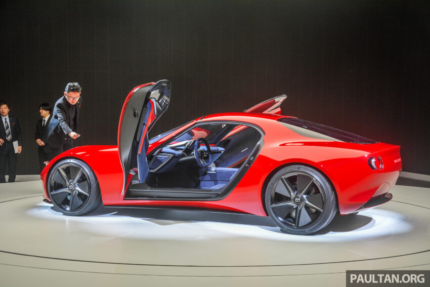 2023东京车展：Mazda Iconic SP 双门概念跑车首发！RX-7 的继任者？搭载双转子技术电动系统，可输出370 PS马力 237227