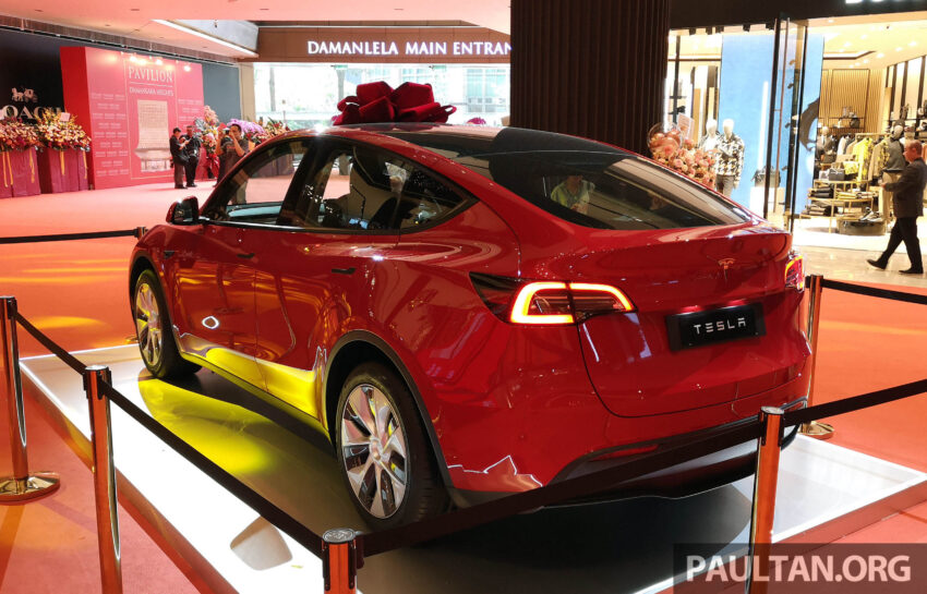 Tesla 体验中心即将在 Pavilion Damansara Heights 开张！大马首个商场展厅；B1地下层停车场设专属充电车位 234799