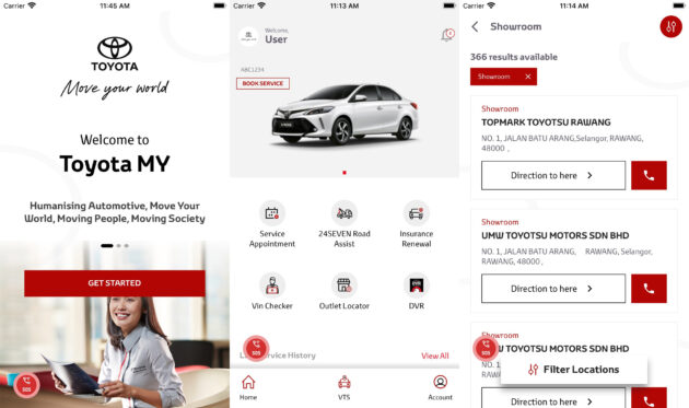 总代理推出全新 Toyota MY 手机应用程序, 一个App搞定