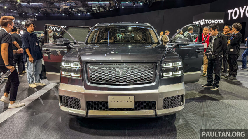 日系SUV的天花板! Toyota Century SUV 东京车展实拍 237481