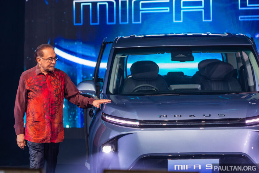 Maxus MIFA 9 纯电动豪华MPV本地上市, 9.2秒破百, 续航里程435公里, 半小时充电80%, 两个等级售价从27万令吉起 239053