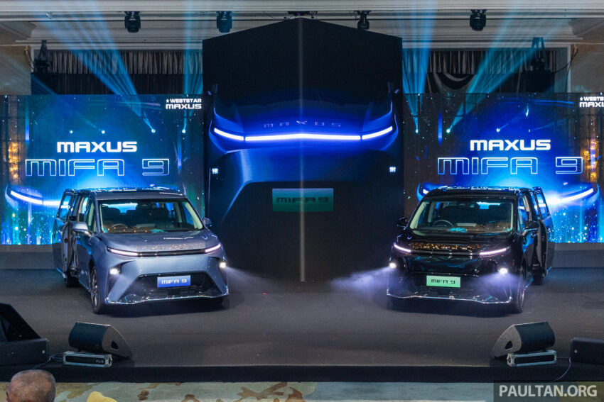Maxus MIFA 9 纯电动豪华MPV本地上市, 9.2秒破百, 续航里程435公里, 半小时充电80%, 两个等级售价从27万令吉起 239059