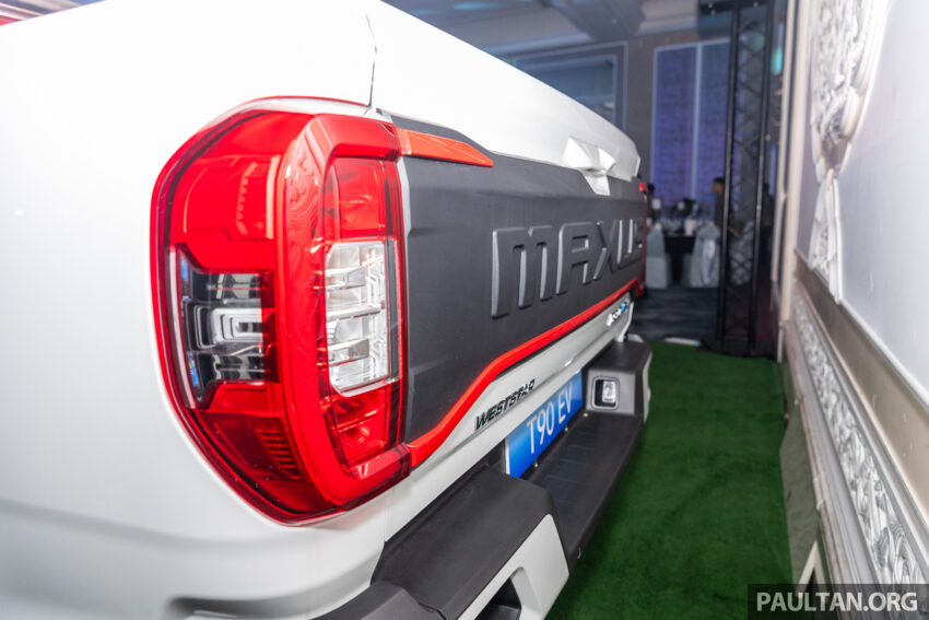 Maxus T90 EV 纯电动皮卡本地亮相, 续航里程330公里, 45分钟可充电至80%, 预估价从22万起, 今年尾或明年首季发布 239333