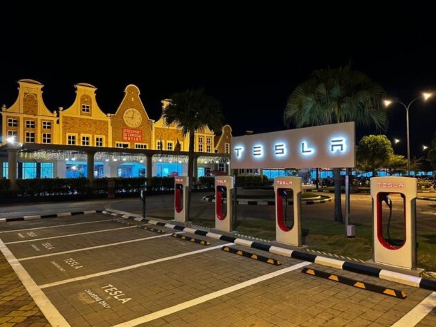本地第四座超级充电站, 马六甲 Freeport A’Famosa Outlet Tesla 充电站启用, 暂只对 Tesla 车主开放, RM1.25/kWh