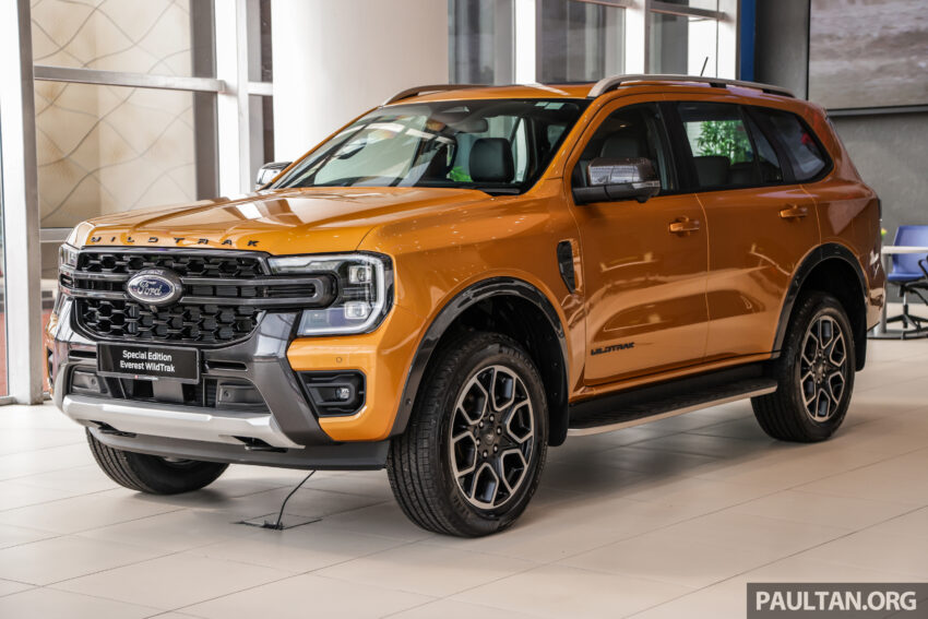 2023 Ford Everest Wildtrak 顶规版新车实拍, 要价33.9万 240362