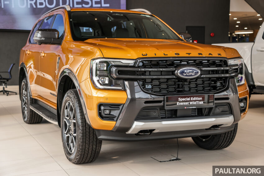 2023 Ford Everest Wildtrak 顶规版新车实拍, 要价33.9万 240363